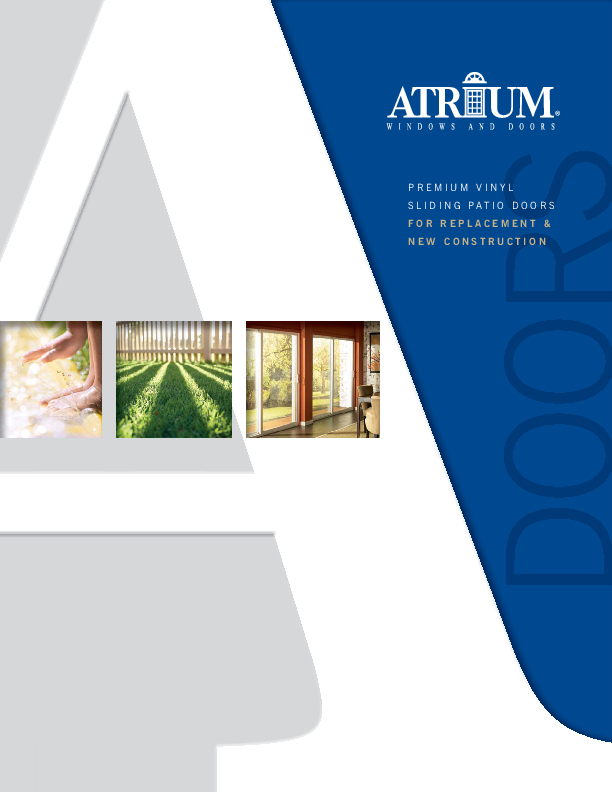 Atrium Patio Doors Brochure