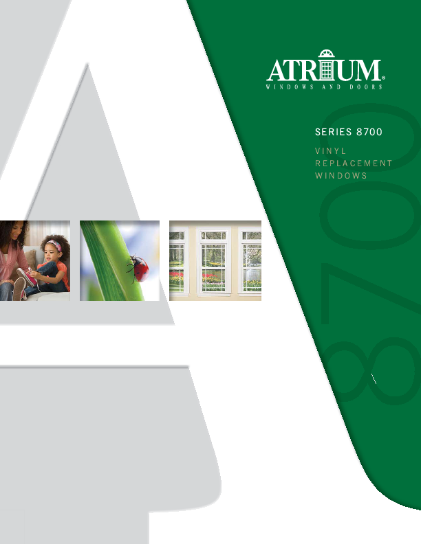 Atrium Series  8700 Brochure