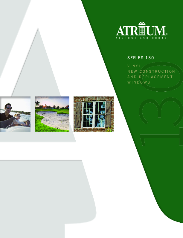 Atrium Series 130 Brochure